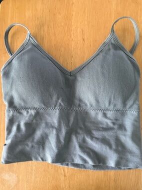 Grey Sports Bralette